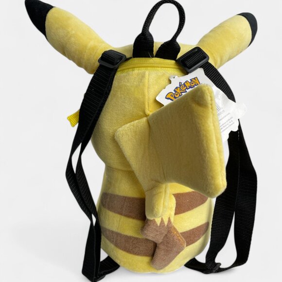 Plush Pikachu Pokemon Backpack 14" Bag 2016 NEW TAGS Stuffed Starpoint F.A.B. - Picture 5 of 9